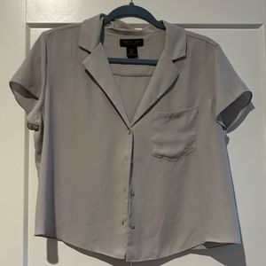 Rayon short sleeve blouse